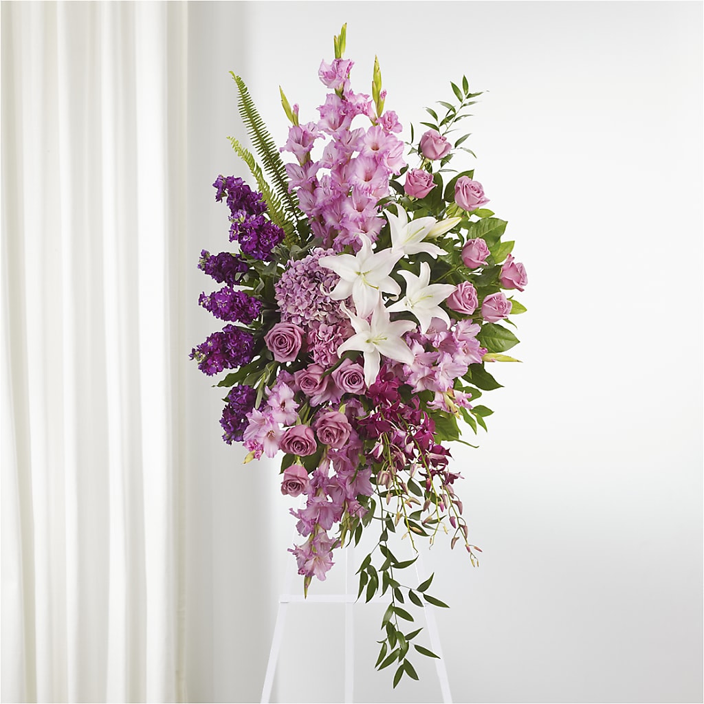 Never Alone Standing Spray – The Flower Place, Bradenton FL
