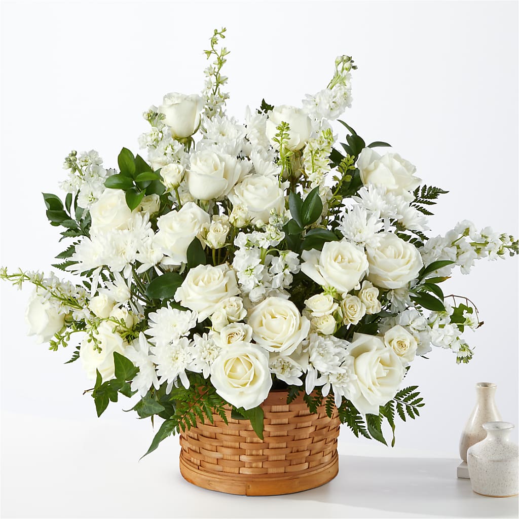 Heartfelt Condolences Arrangement – The Flower Place, Bradenton FL