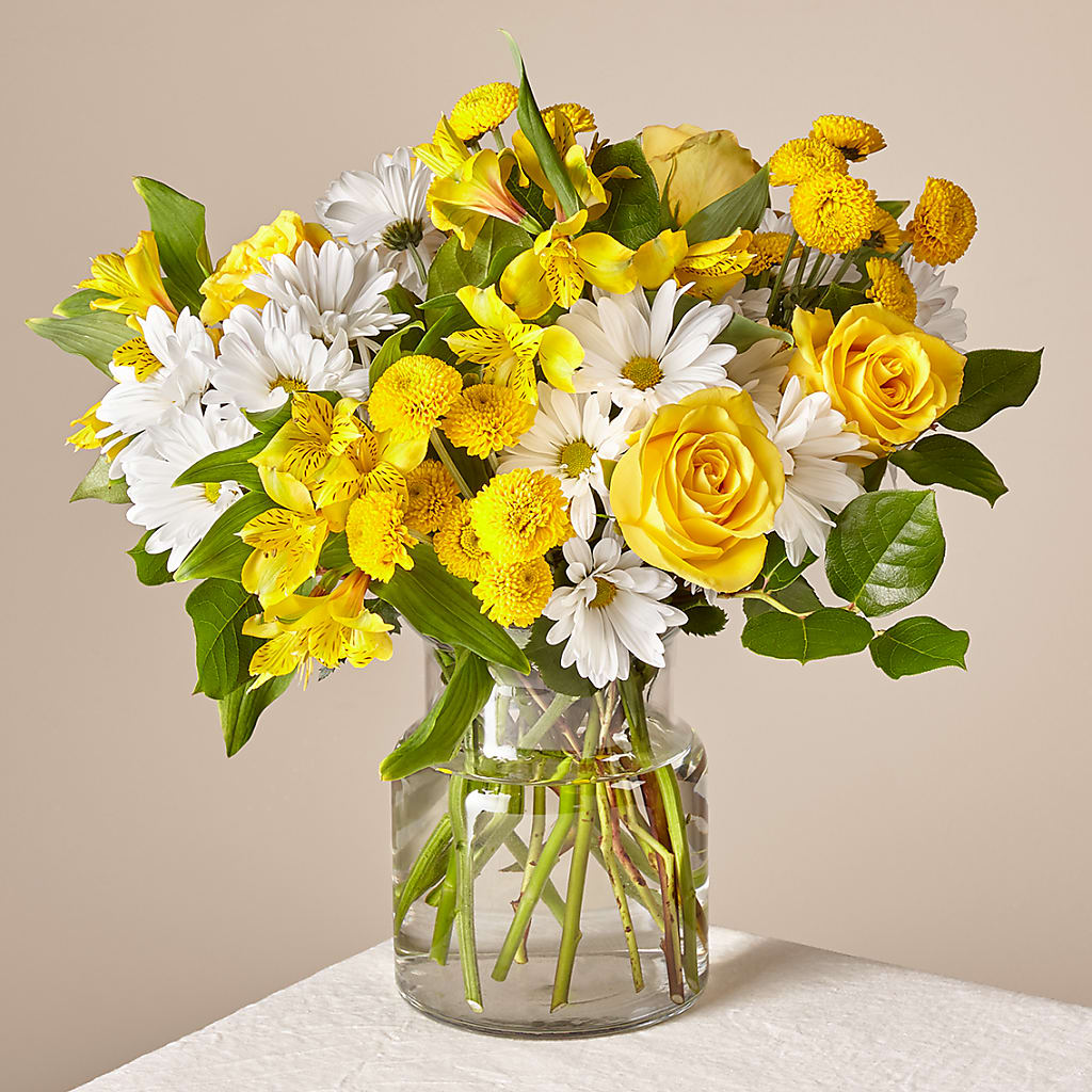 Sunny Sentiments Bouquet – The Flower Place, Bradenton FL