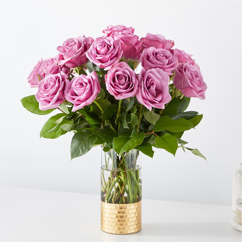 Secret Admirer Lavender Rose Bouquet – The Flower Place, Bradenton FL