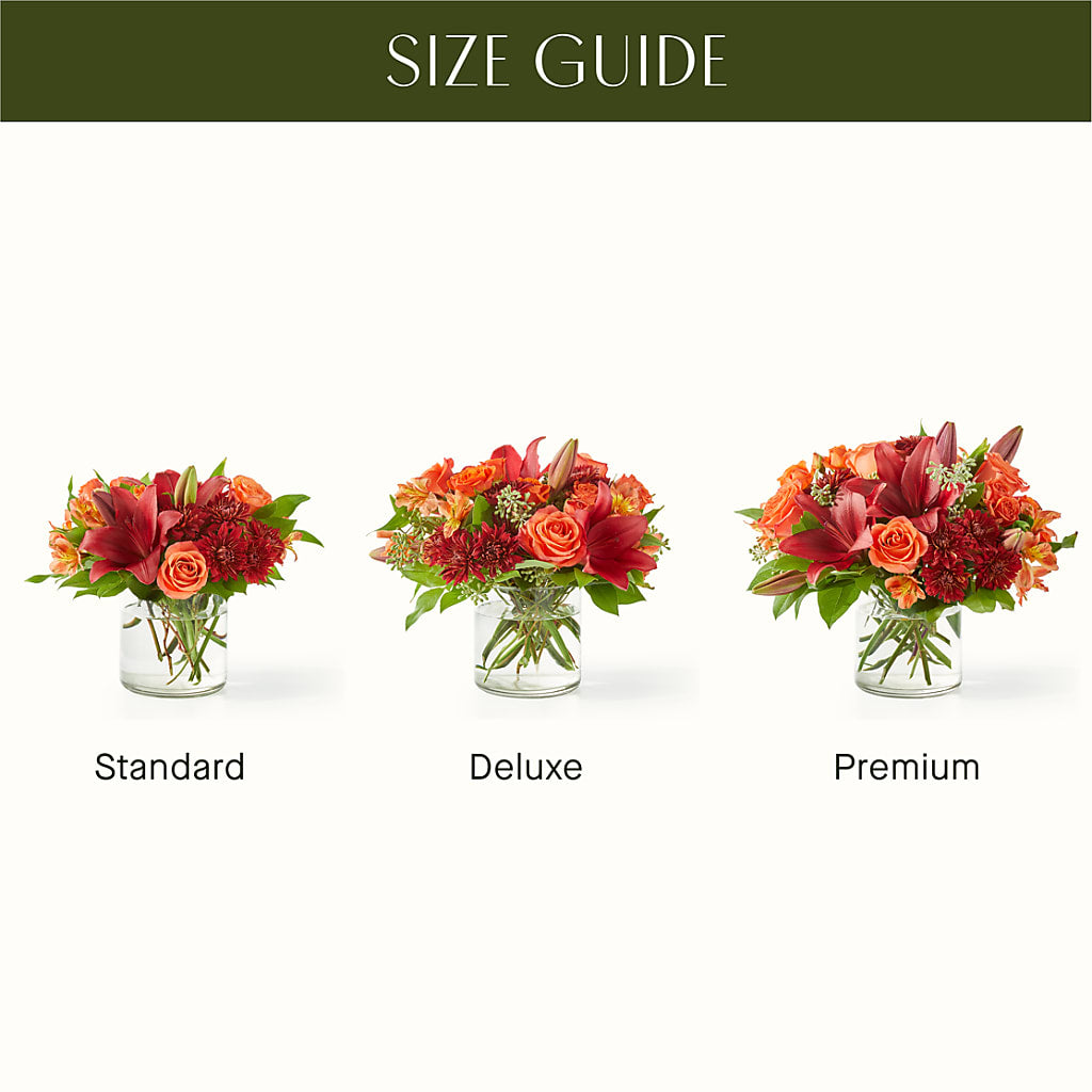 Crimson Leaves Bouquet – King Wholesale Flowers Co, Bradenton FL