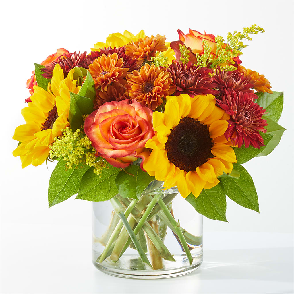 Flannel Scarf Bouquet – The Flower Place, Bradenton FL