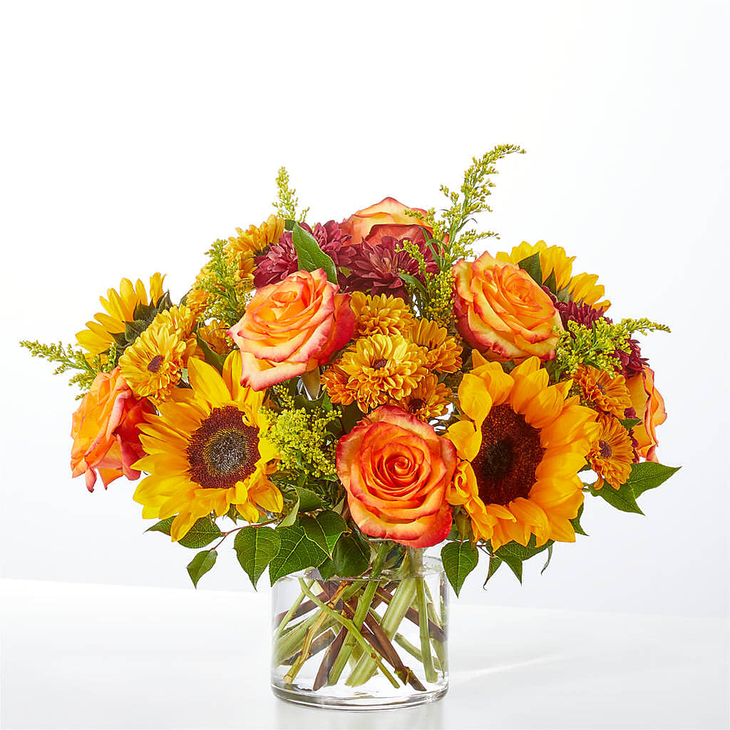 Flannel Scarf Bouquet – The Flower Place, Bradenton FL