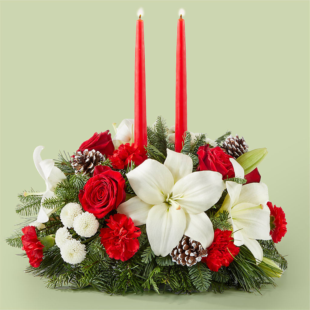 Seasonal Festivities Centerpiece – The Flower Place, Bradenton FL