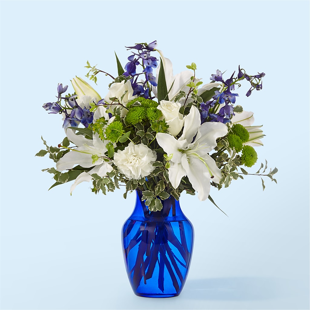 Santorini Bouquet – THE FLOWER PLACE, Bradenton FL