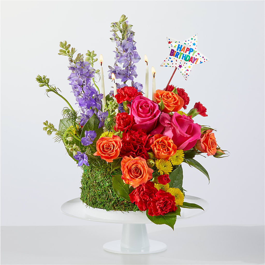 Best Year Yet Floral Cake – The Flower Place, Bradenton FL