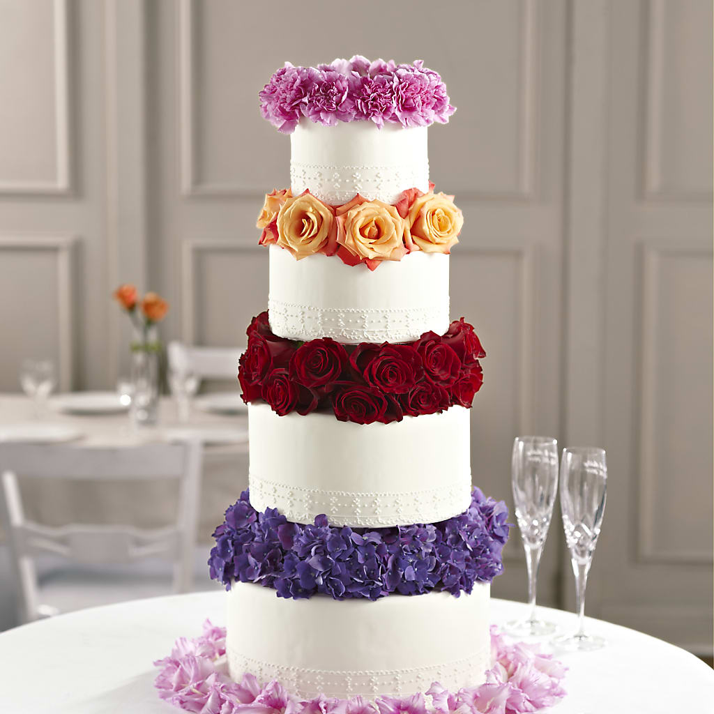 Infinite Love Cake Décor – The Flower Place, Bradenton FL