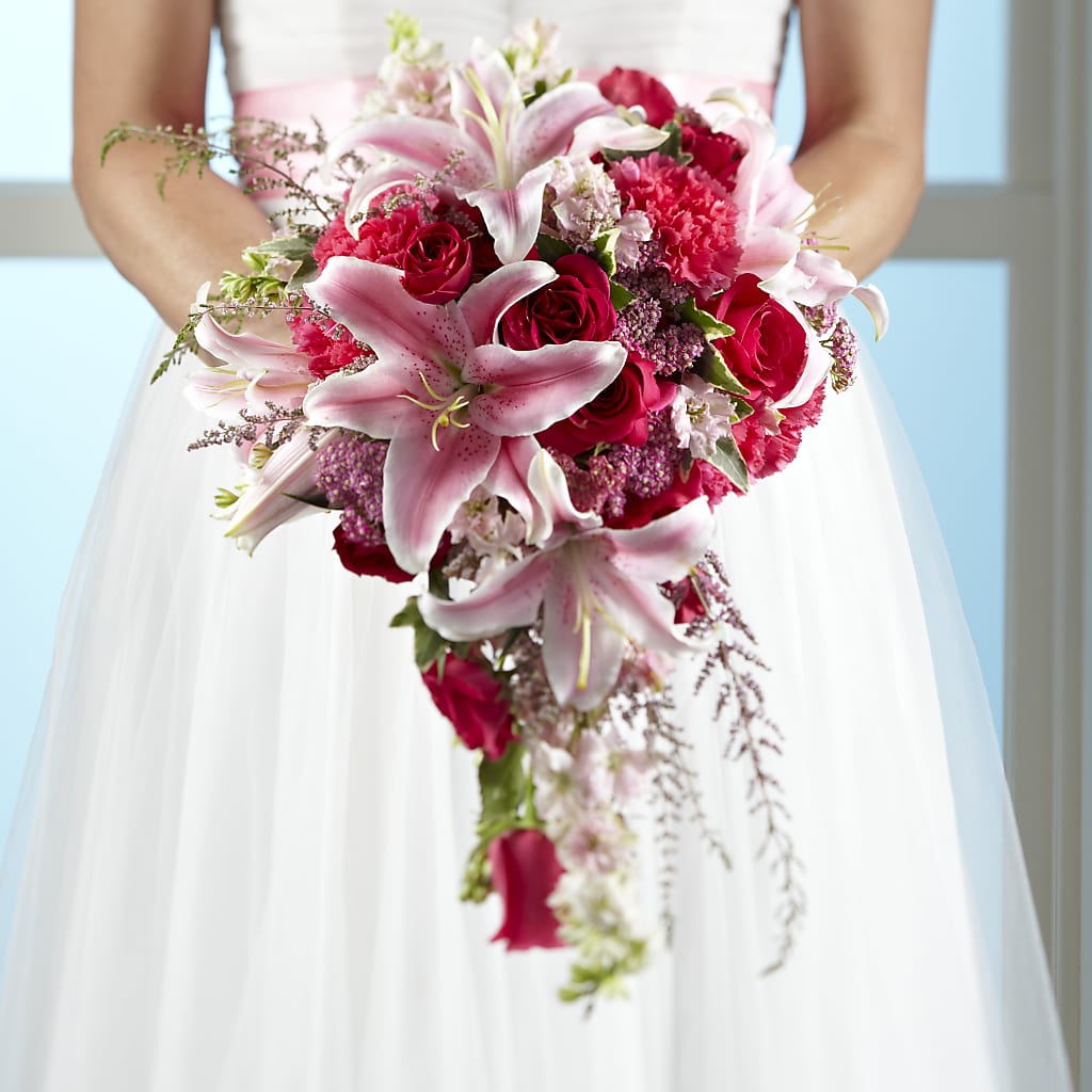 Lily & Rose Bouquet – The Flower Place, Bradenton FL