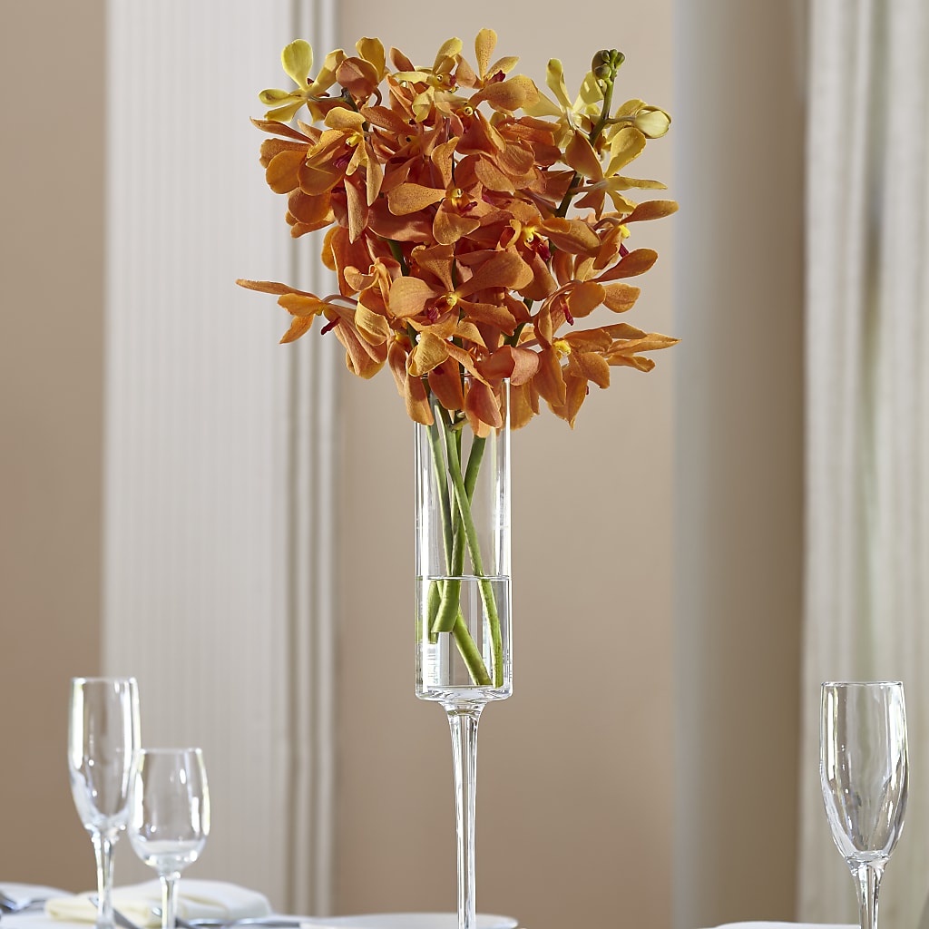 Orange Mokara Bouquet – The Flower Place, Bradenton FL