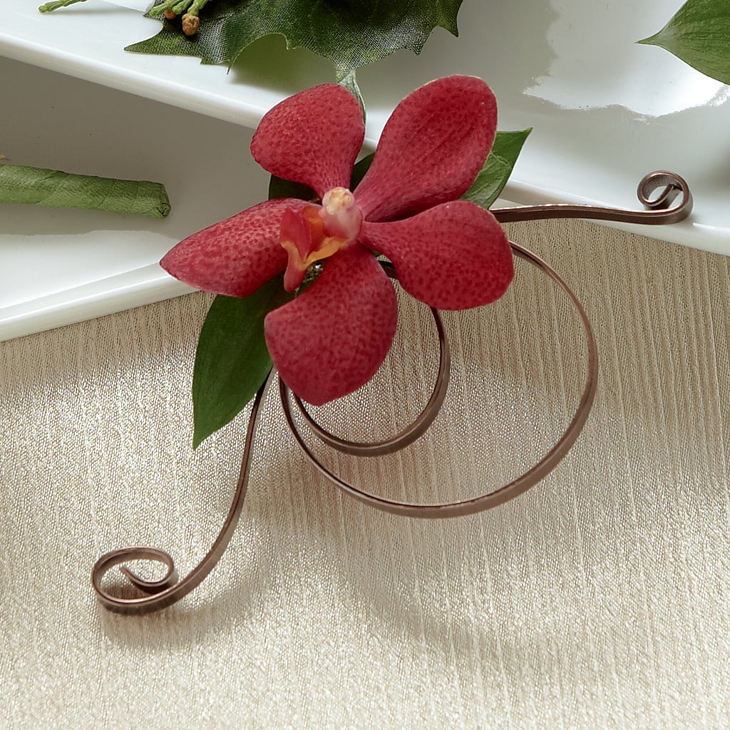 Red Mokara Boutonniere – The Flower Place, Bradenton FL