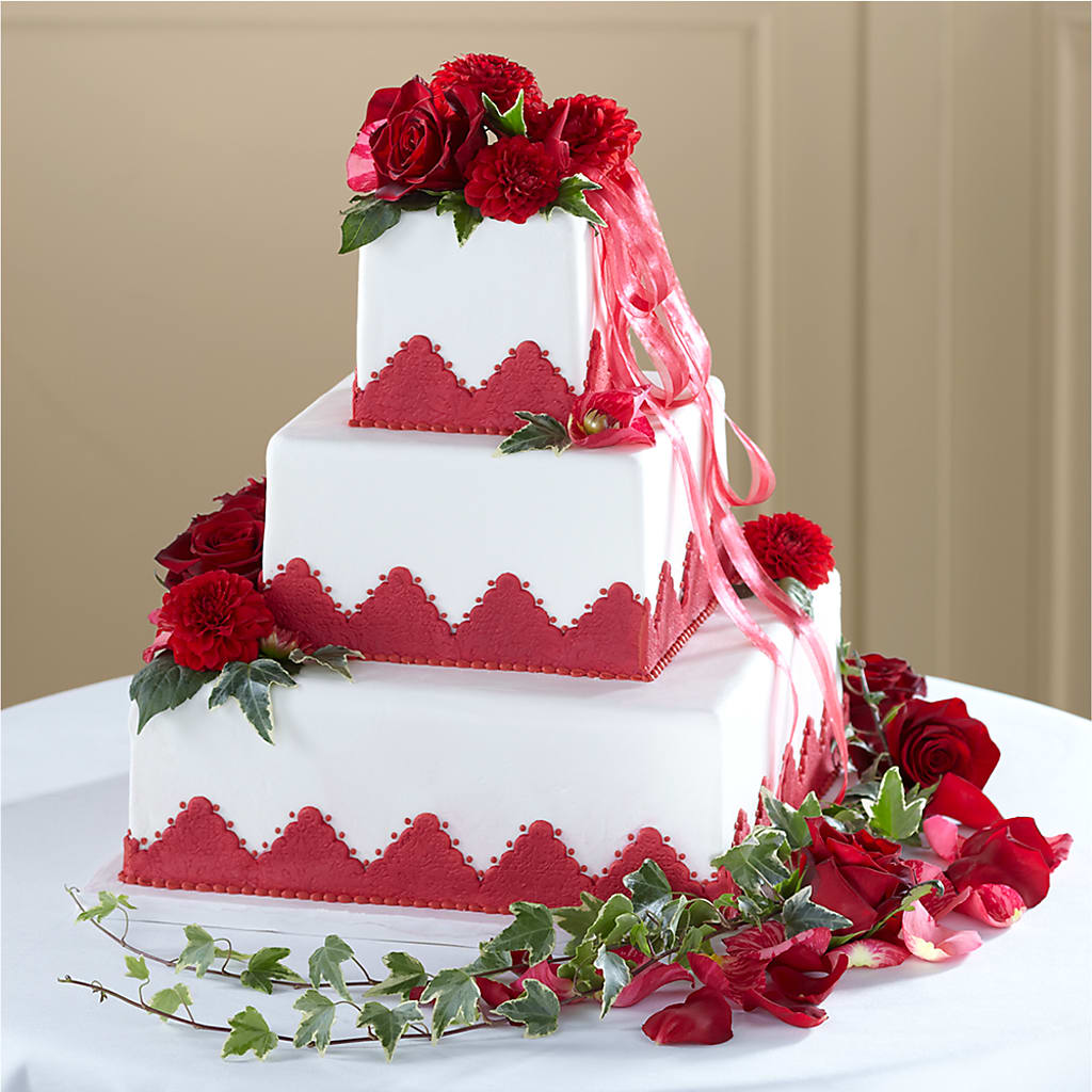 Forever Happiness Cake Decor – The Flower Place, Bradenton FL
