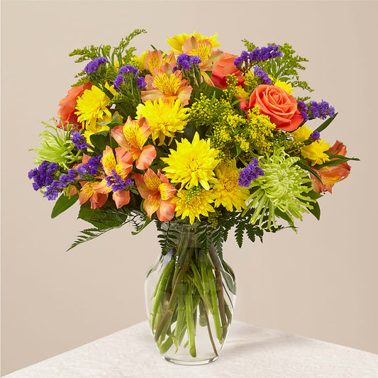 Marmalade Skies Bouquet –  King Wholesale Flowers Co, Bradenton FL