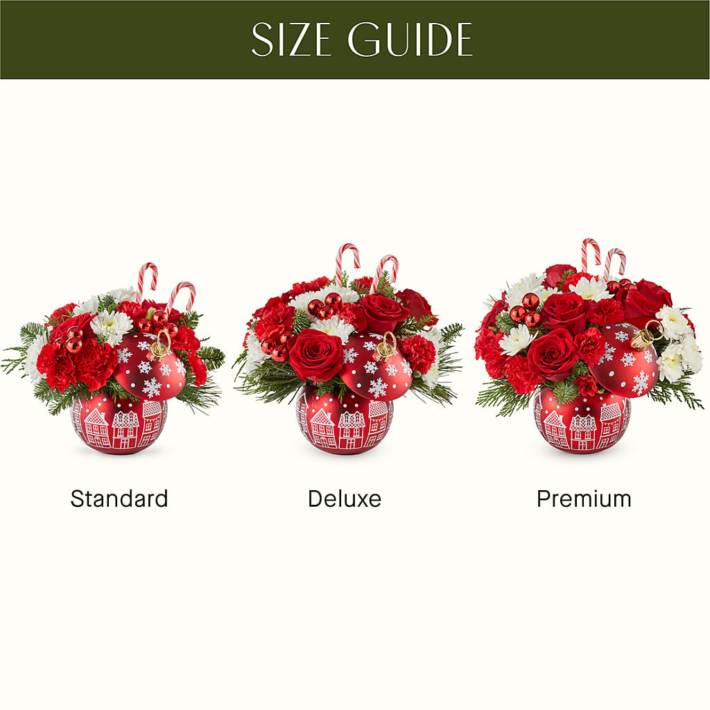 Cheer in the Air Ornament –  King Wholesale Flowers Co, Bradenton FL