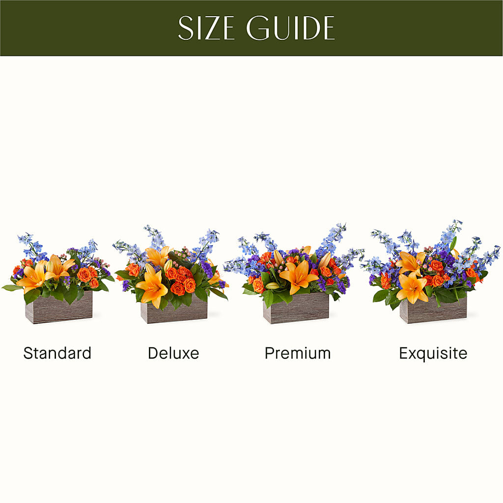 Radiant Citrus Box Bouquet –  King Wholesale Flowers Co, Bradenton FL
