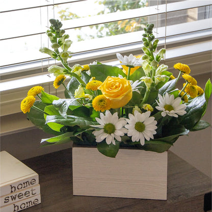 Sun Salutation Box Bouquet –  King Wholesale Flowers Co, Bradenton FL