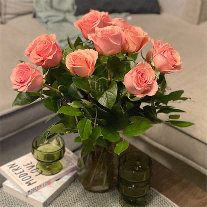 Long Stem Pink Rose Bouquet –  King Wholesale Flowers Co, Bradenton FL