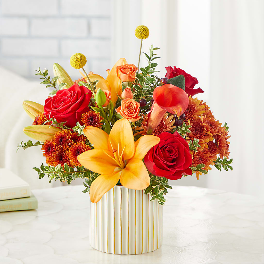 Scarlet Skies Bouquet – THE FLOWER PLACE, Bradenton FL