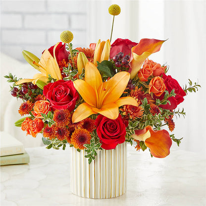 Scarlet Skies Bouquet – THE FLOWER PLACE, Bradenton FL