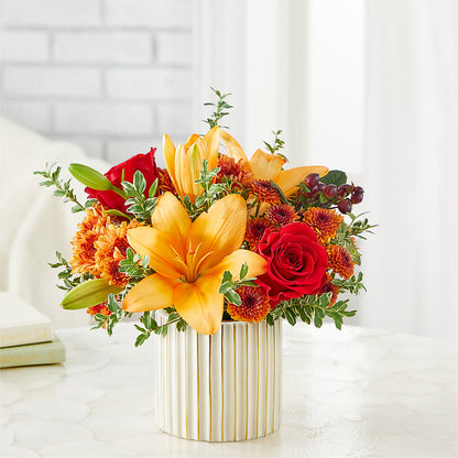 Scarlet Skies Bouquet – THE FLOWER PLACE, Bradenton FL