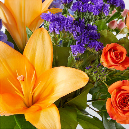 Radiant Citrus Bouquet –  King Wholesale Flowers Co, Bradenton FL