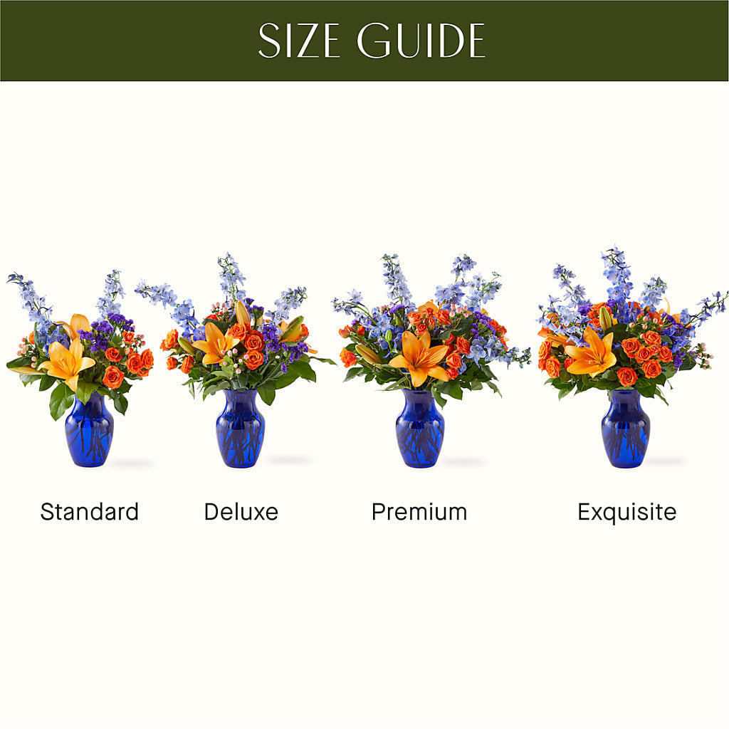 Radiant Citrus Bouquet –  King Wholesale Flowers Co, Bradenton FL