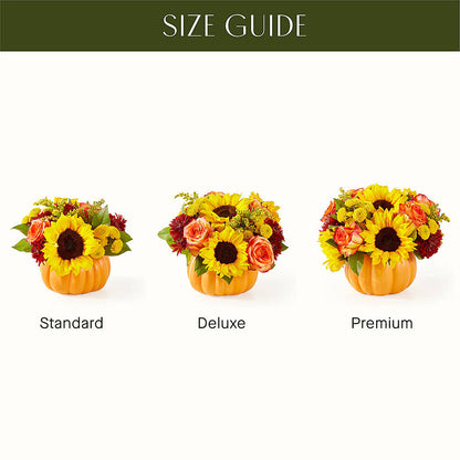 Golden Gourd Pumpkin Bouquet –  King Wholesale Flowers Co, Bradenton FL