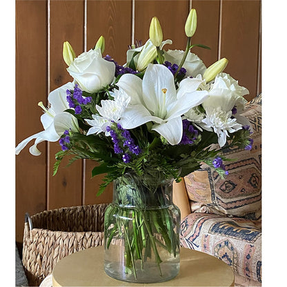 Beyond Blue Bouquet –  King Wholesale Flowers Co, Bradenton FL