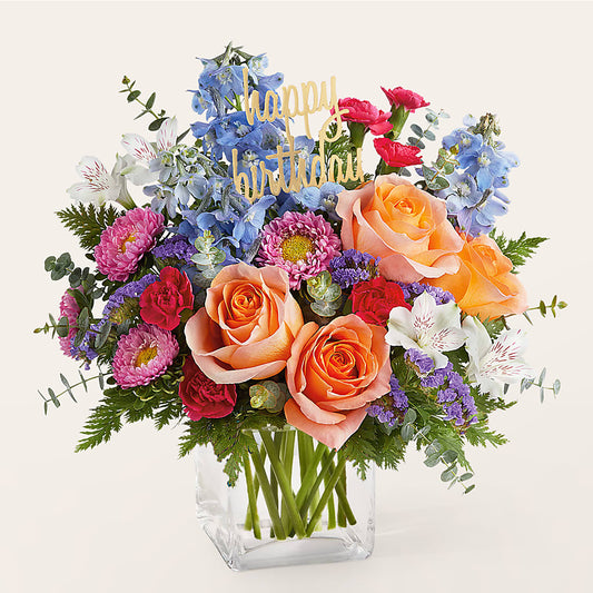 Birthday Bash Bouquet –  King Wholesale Flowers Co, Bradenton FL