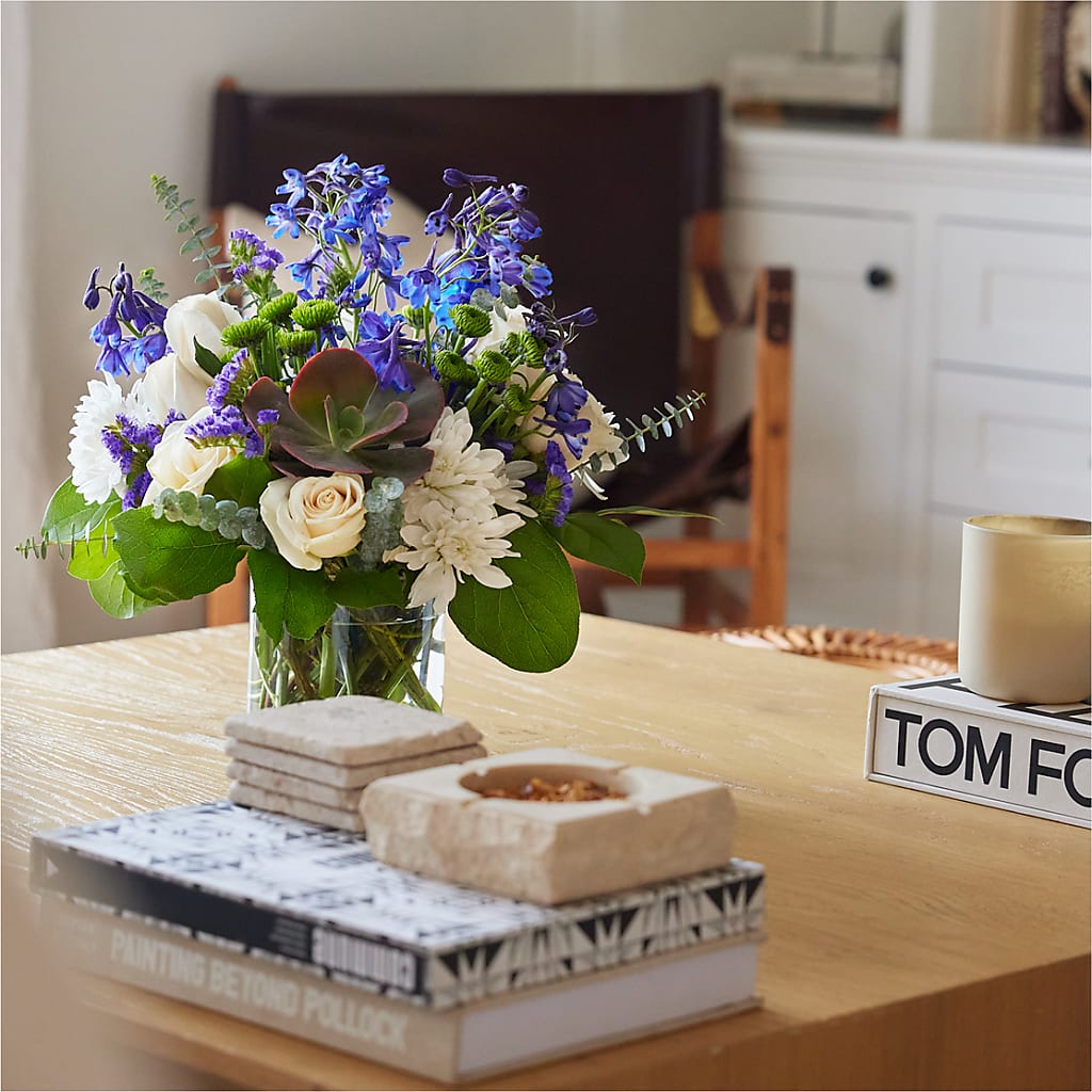 Cerulean Waves Bouquet –  King Wholesale Flowers Co, Bradenton FL