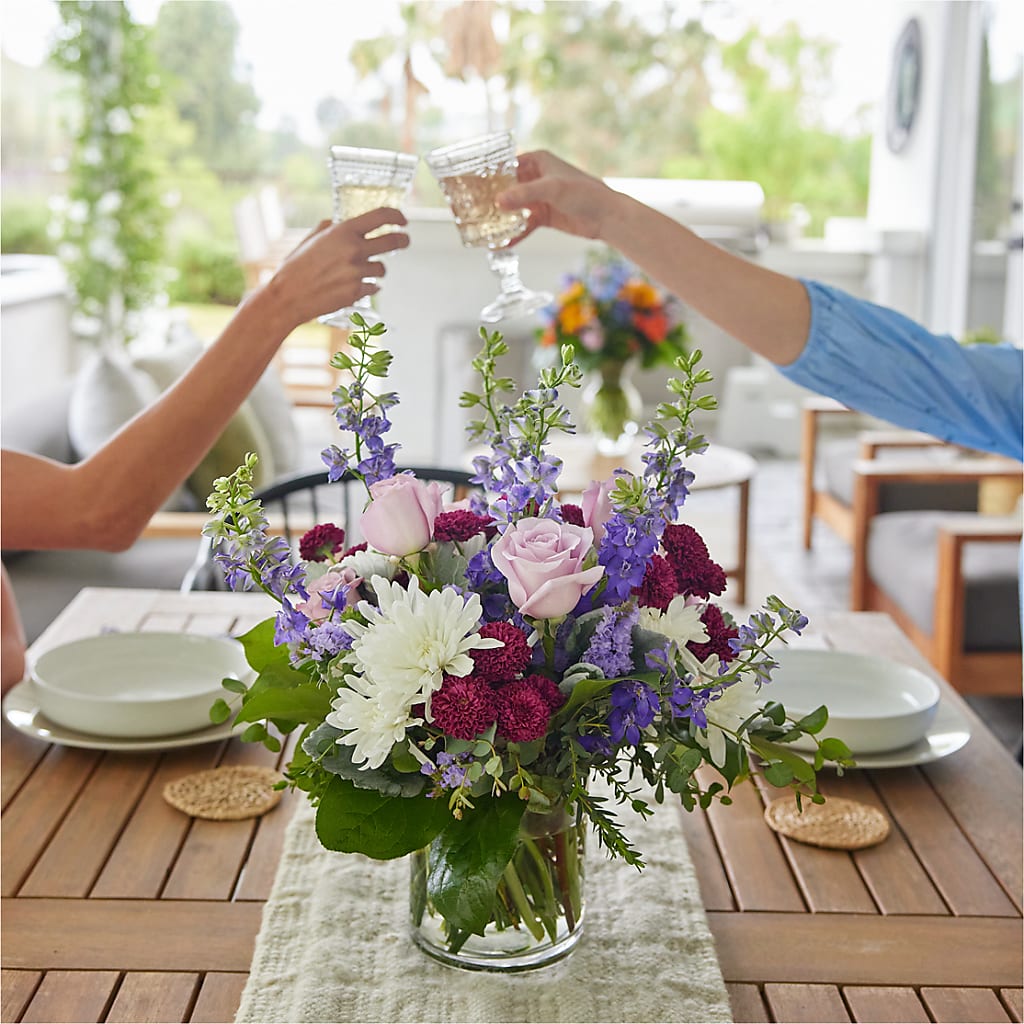 Violet Frost Bouquet –  King Wholesale Flowers Co, Bradenton FL