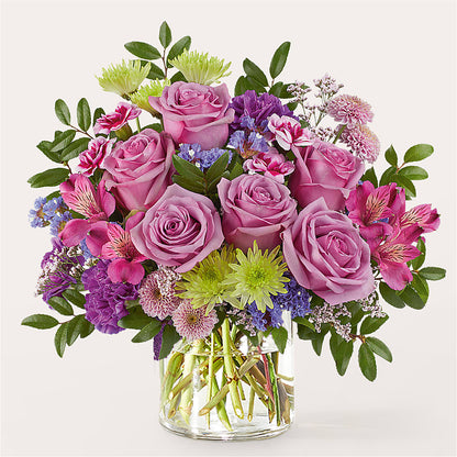 Glass Half Full Bouquet –  The Flower Place, Bradenton FL