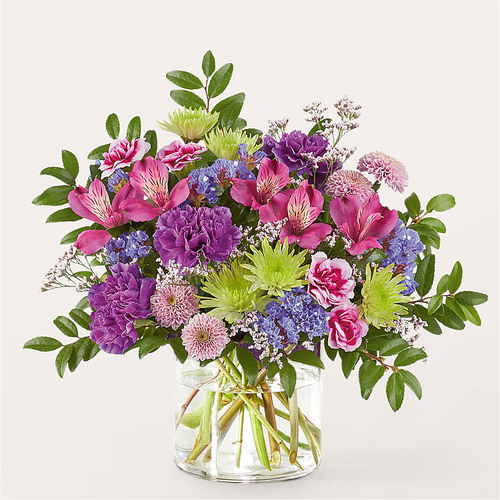 Glass Half Full Bouquet –  The Flower Place, Bradenton FL