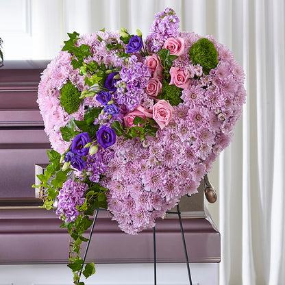Treasured Love Standing Heart – THE FLOWER PLACE, Bradenton FL