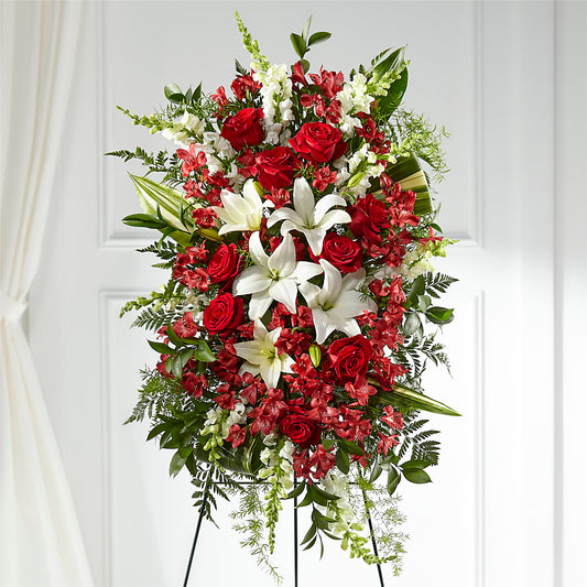 Everlasting Memory Standing Spray –  King Wholesale Flowers Co, Bradenton FL