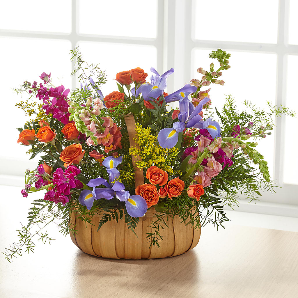 Garden of Life Basket –  King Wholesale Flowers Co, Bradenton FL