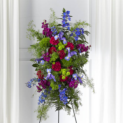 Heavenly Skies Standing Spray – THE FLOWER PLACE, Bradenton FL