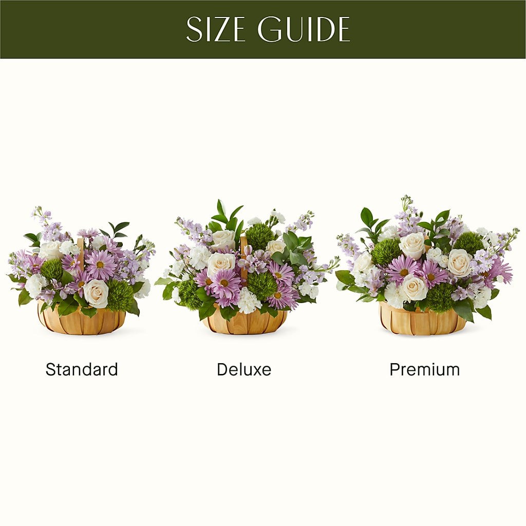Peace & Love Basket –  King Wholesale Flowers Co, Bradenton FL