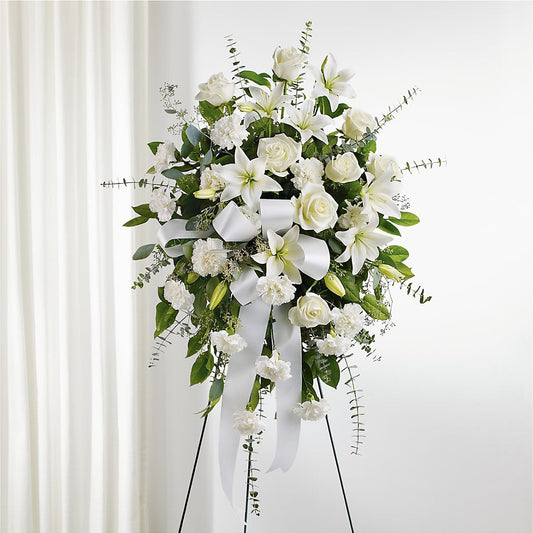 With Care Standing Spray –  King Wholesale Flowers Co, Bradenton FL