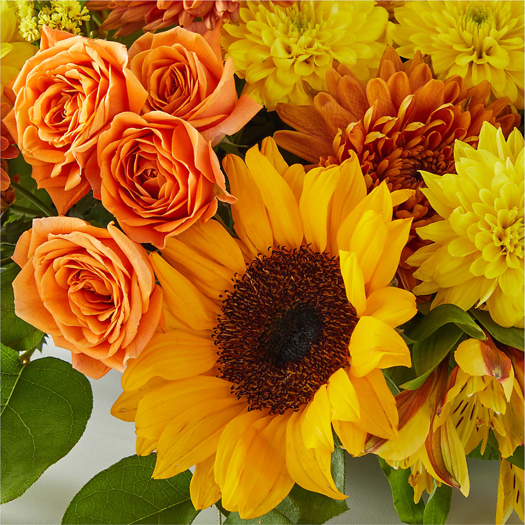 Autumn Harmony Centerpiece –  King Wholesale Flowers Co, Bradenton FL