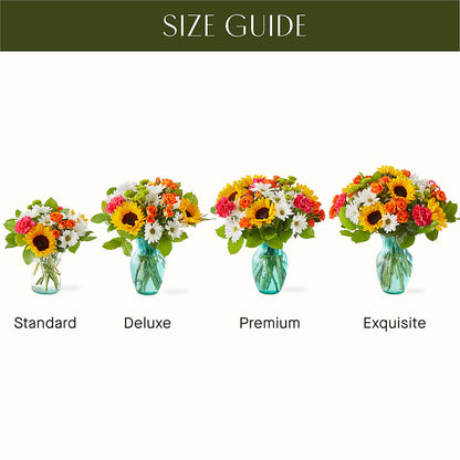 Sun-drenched Blooms Bouquet –  King Wholesale Flowers Co, Bradenton FL