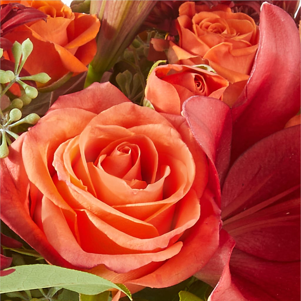 Crimson Leaves Bouquet –  King Wholesale Flowers Co, Bradenton FL