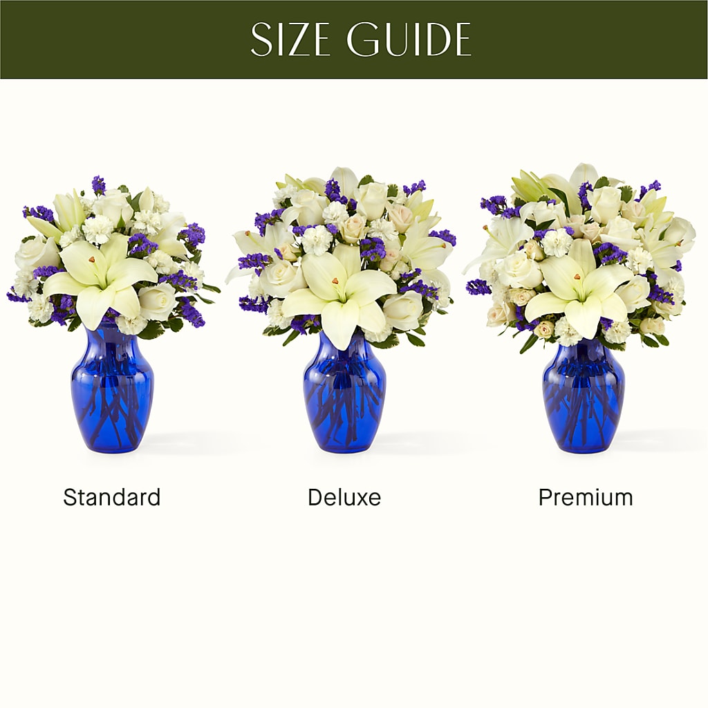 Sapphire Rush Bouquet –  King Wholesale Flowers Co, Bradenton FL