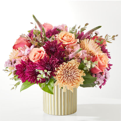 Berry Cobbler Bouquet with Ivory Vase –  The Flower Place, Bradenton FL