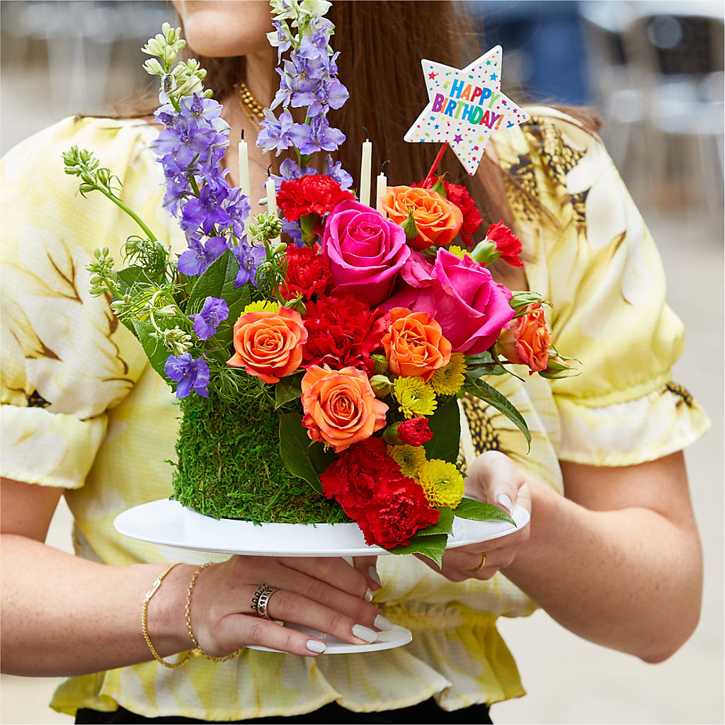 Best Year Yet Floral Cake –  King Wholesale Flowers Co, Bradenton FL