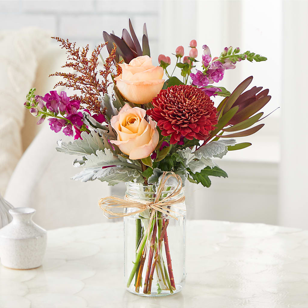 Moody Hues Bouquet –  The Flower Place, Bradenton FL