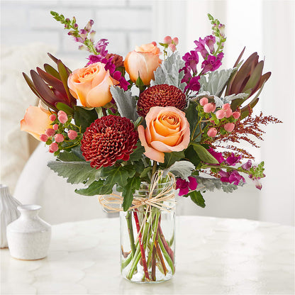 Moody Hues Bouquet –  The Flower Place, Bradenton FL