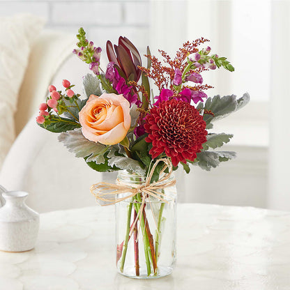 Moody Hues Bouquet –  The Flower Place, Bradenton FL