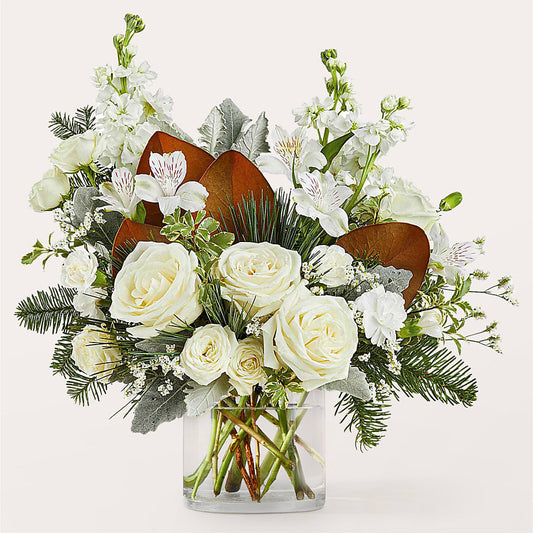 Fresh Snowfall Bouquet –  King Wholesale Flowers Co, Bradenton FL