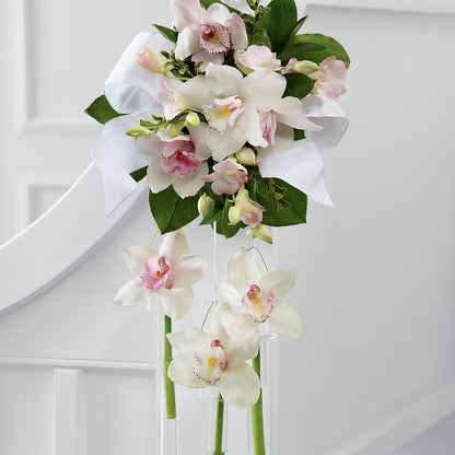 Perfect Entrance Pew Arrangement – THE FLOWER PLACE, Bradenton FL