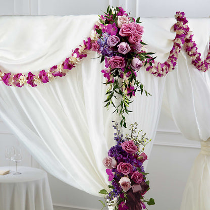 Color & Light Chuppah Decor – THE FLOWER PLACE, Bradenton FL